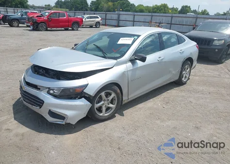 2016 Chevrolet Malibu Ls из США, поврежденный, VIN 1G1ZB5ST7GF209676